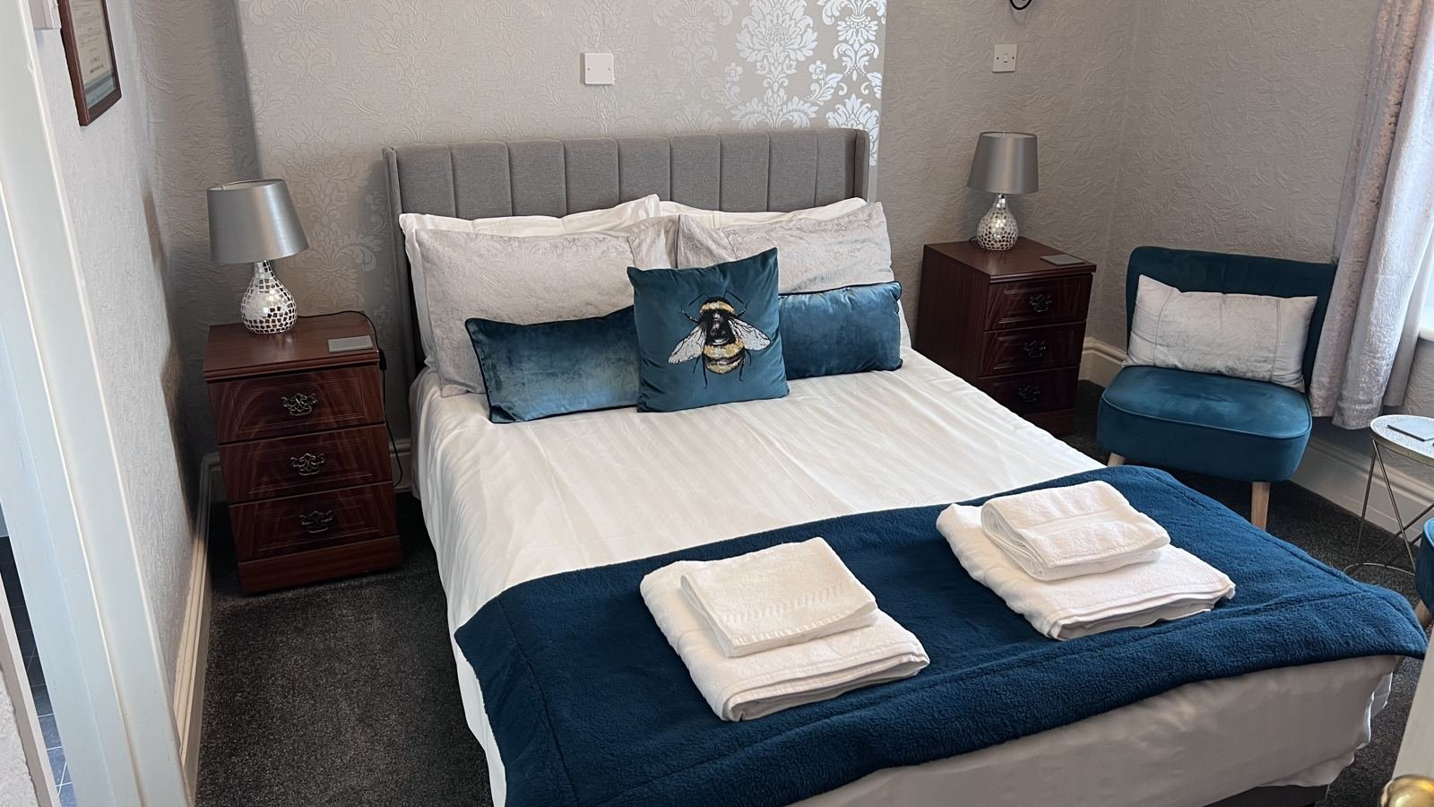 A room at Goat Hotel